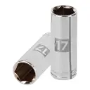 Dado tubular hexagonal encastre 3/8" de 17 mm, Truper