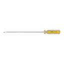 Desarmador cabinet 1/8 x 6" mango de PVC, Pretul
