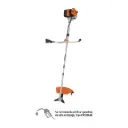 Desmalezadora a gasolina 52 cc mango "bici", 18" corte, Truper