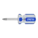 Desarmador de cruz 1/4 x 1-1/2" mango de PVC, Pretul