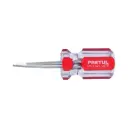 Desarmador plano 1/4 x 1-1/2" mango de PVC, Pretul