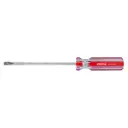Desarmador plano 1/4 x 6" mango de PVC, Pretul