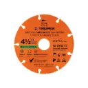 Disco de carburo de Tungsteno 4-1/2", multiusos, Truper