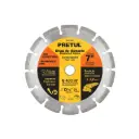 Disco de diamante, rin segmentado, 7", Pretul