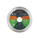 Disco diamantado continuo, acabado fino 4 1/2", Truper