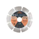 Disco diamantado segmentado, corte rapido 4 1/2", Truper