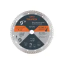 Disco diamantado turbo, usos generales 9", Truper