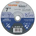 Disco para corte extrafino acero inoxidable, alto rendimiento 7" , diametro 1.8 mm, Truper