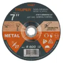 Disco para desbaste de metal, uso general, diametro 7", diametro 6.4 mm , Truper