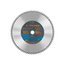 Sierra circular 12" para aluminio, 80 dientes centro 1", Truper