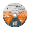 Disco Tipo 41 para corte fino de metal Línea Sable 7", 1.5mm, Truper