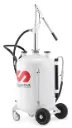 Dispensador movil de aceite C/Bomba manual accionamiento a palanca manguera de despacho de 1.5 MT, Samoa