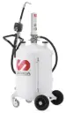 Dispensador movil de aceite C/Bomba neumatica con pistola de despacho con contrometro capacidad 65 LT, Samoa