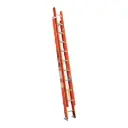 Escalera de extensión, tipo II, 20 peldaños, fibra de vidrio, Truper
