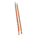 Escalera de extensión, tipo II, 28 peldaños, fibra de vidrio, Truper