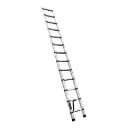 Escalera telescópica,13 peldaños, tipo II, capacidad 102kg, Truper