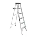 Escalera tipo tijera, 91 kg, con bandeja, 5 peldaños, Truper