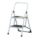 Escalera tubulares plegables, 91kg, 2 peldaños, Pretul