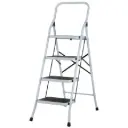 Escalera tubulares plegables, 91kg, 4 peldaños, Pretul
