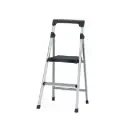 Escalera tubulares plegables con plataforma, 91kg, 2 peldaños, Truper