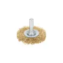 Escobilla circulares, de alambre grueso 6", calibre 0.3 mm, diametro 2", Truper