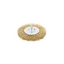 Escobilla circulares, de alambre grueso 6", calibre 0.3 mm, diametro 4", Truper