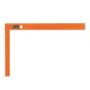 Escuadra para cantero 16”x24” de aluminio color naranja, Truper