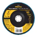 Disco flap 7" grano 60 centro 7/8", Pretul