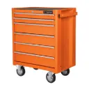 Gabinete metalico movil, 6 cajones, Truper