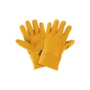 Guantes de carnaza, cortos, unitalla, Truper