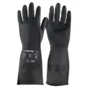 Guantes de neopreno p/manejo de químicos, grandes, Truper