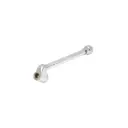 Inflador de cabeza doble, metalico, Pretul