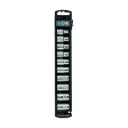 Juego de 10 dados hexagonales encastre 1/2" mm, Truper