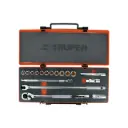 Juego de 18 piezas, mm,  1/2", Truper