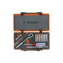 Juego de 20 piezas 1/4" en mm, Truper