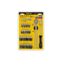Juego de 25 piezas E 1/4" - 3/8", Pretul