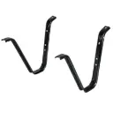 Juego de 2 soportes calibre 15 para carretillas, Truper