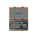 Juego de 42 piezas mixto,  1/2", Truper
