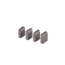 Juego de 4 peines 1-1/2" para tarrajas TA-850 y TA-851, Truper