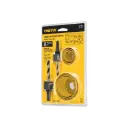 KIT-8P Juego de 7 brocasierras acero al carbono y 1 mandril, Pretul