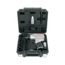 Kit pistola de impacto de 1/2" (llave) con estuche de plastico, Truper