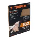 Lija para madera papel cabinet Grano 180, Truper