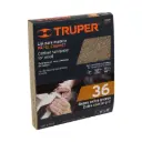 Lija para madera papel cabinet Grano 36, Truper