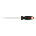 Lima con mango comfort grip, redona bastarda 6", Truper