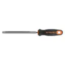 Lima con mango comfort grip, triangulo pesado 6", Truper