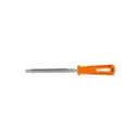 Lima triangulo pesado, bastarda con mango 6", Truper