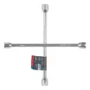 LLCR-14 Llave de cruz 14" pulida y cromada, Truper