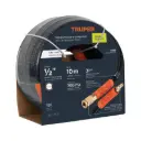 Manguera de hule, trabajo pesado 1/2" x 10m, Truper
