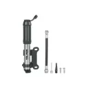 Mini bomba manual para bicicleta, abatible, 75 PSI, Truper