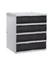Modulo metalico Gris | 500x500x545 C/RK5016, Storage Compat